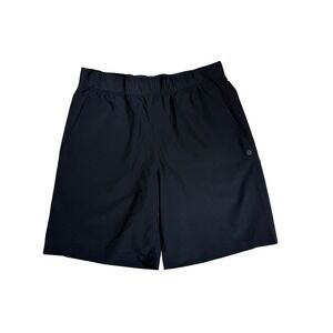 AB3 Men's Black Textured Athletic Shorts Size Large